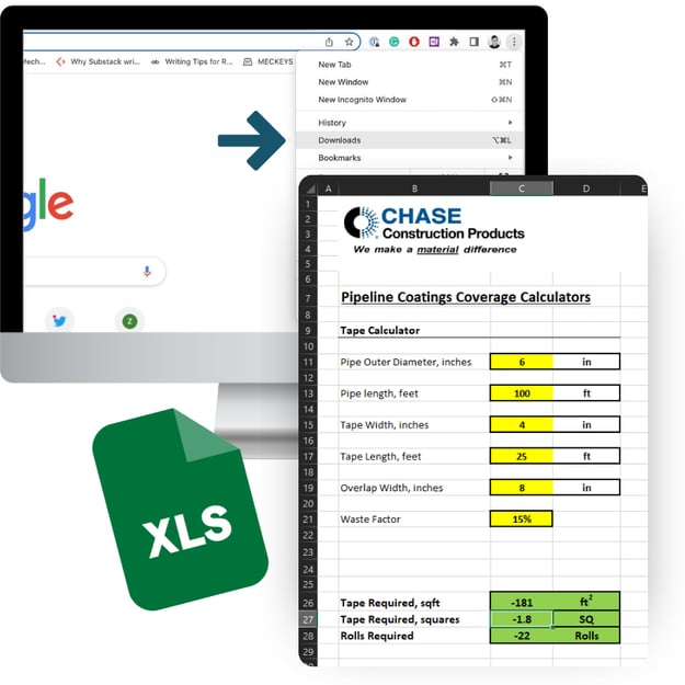 Chasecorp Pipeline Coverage Calculator
